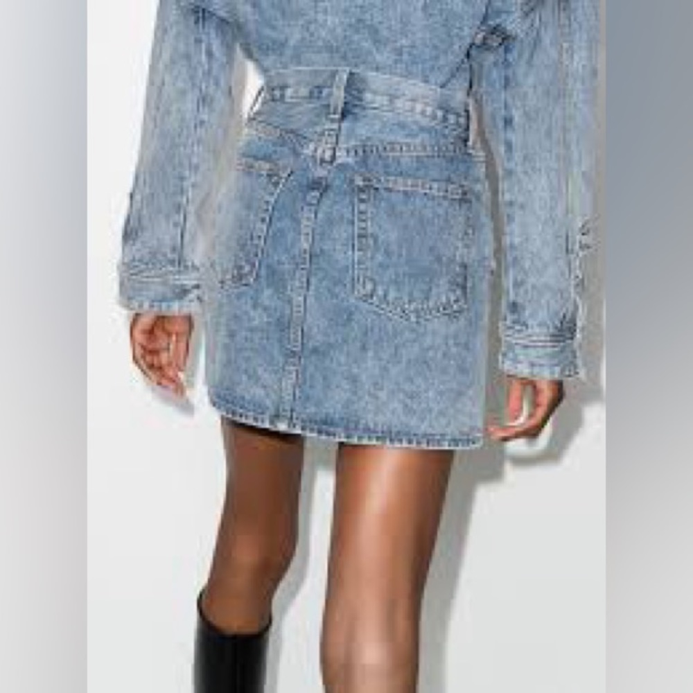 Wardrobe.NYC denim skirt